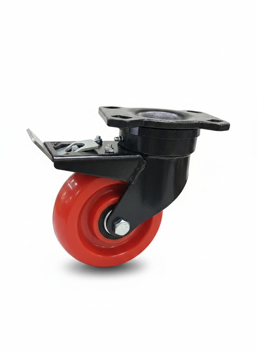 Swivel castor wheel